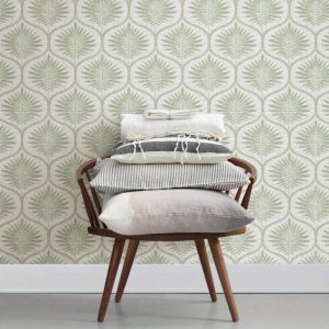 Green Stick Wallpaper, 216-in by 20.5-in, 30.75 sq. ft.